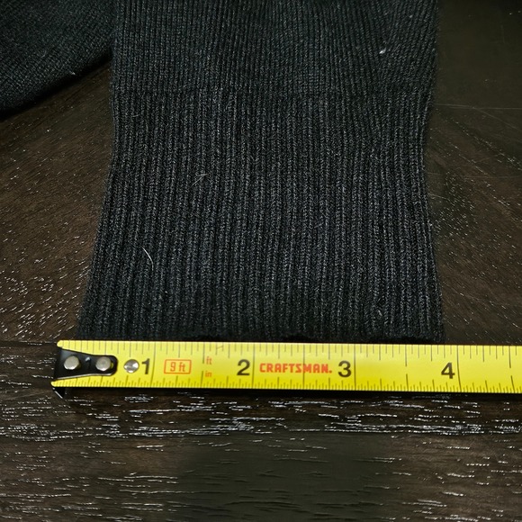 DKNY Vintage Black & White Abstract Damask Open Front Cardigan M - Picture 7 of 7